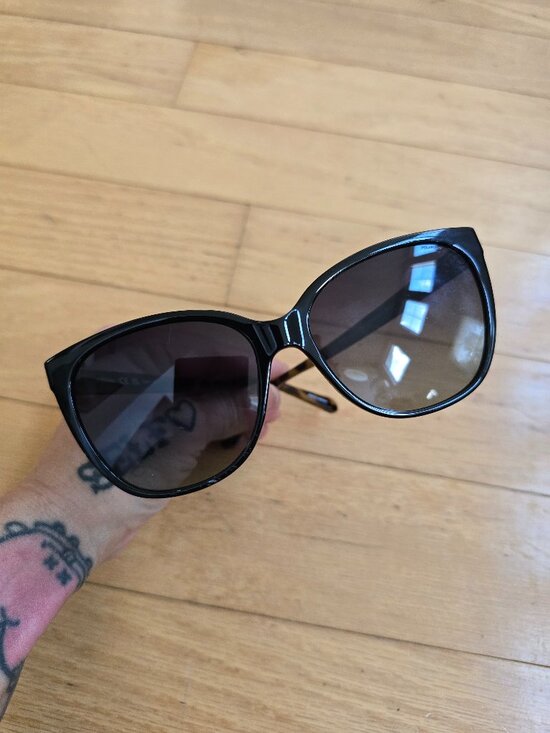 Fossil | FOS 3147/G/S black tortoise large boho glam sunglasses main image 7